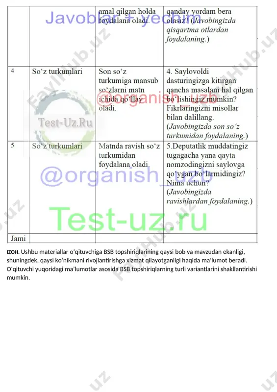 6 sinf ona tili bsb-8 demo - Page 2