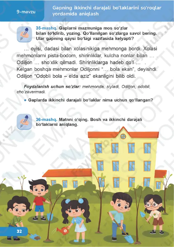 ona tili 3-sinf 9-12-darslar - Page 2
