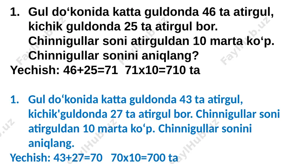 1- ni matematika snn javobi - Page 2