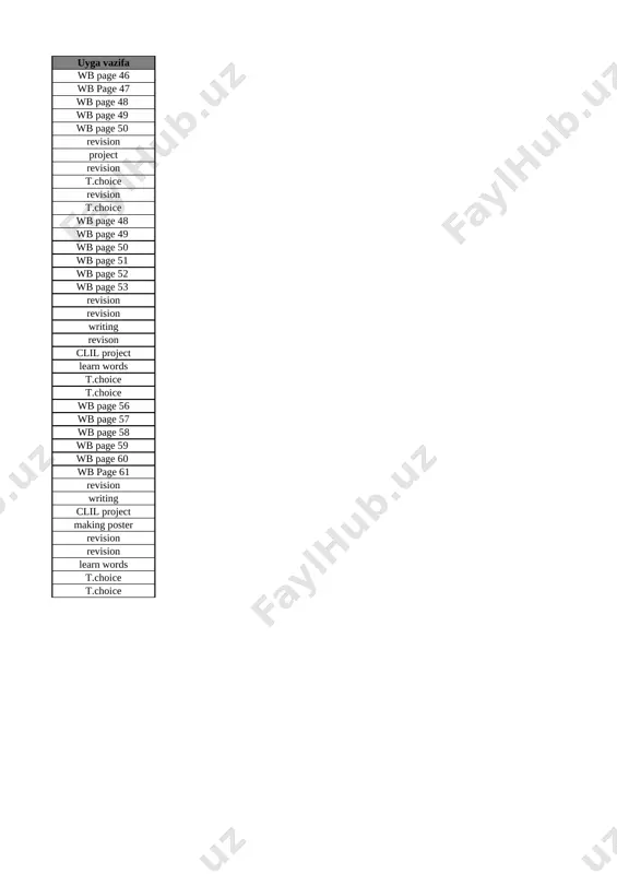 5-sinf ingliz tili 3-chorak @e_baza_ishreja - Page 2