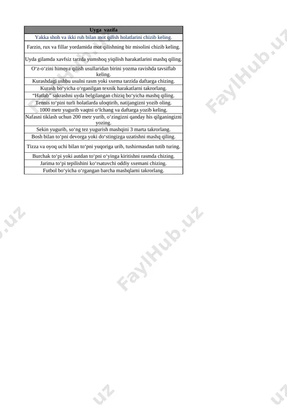 ‘zaro joylashuvi 8-bet 7 narsalarni xossalari bo‘yicha to‘plamlarga ajratish 9-bet 8 to‘plamlarni tashkil qilgan narsalar soni bo’yicha taqqoslash 10-bet 9 1 dan 10 gacha bo‘lgan sonlarning atalishi 11-bet 10 narsalarning sanog‘i va ketma-ketligi 12-bet 11 narsalarning sanog‘i va ketma-ketligi 13-bet 12 katta,kichik,teng tushunchalari 14-bet 13 1dan 5 gacha bo‘lgan sonlarni raqamlash. 1 soni 15-bet 14 2 soni 16-bet 15 3 soni 17-bet 16 4 soni 18-bet 17 5 soni 19-bet 18 5 ichida =,+,- ishoralaridan foydalanib, natijalarni yozish 20-bet 19 5 ichida =,+,- ishoralaridan foydalanib, natijalarni yozish 21-bet 20 6 dan 9 gacha bo‘lgan sonlarni raqamlash. 6 soni 22-bet 21 7 soni 23-bet 22 8 soni 24-bet 23 9 soni 25-bet 24 9 soni 26-bet 25 0 soni va raqami 27-bet 26 10 soni 28-bet 27 10 ichida =,+,- ishoralaridan foydalanib, natijalarni yozish 29-bet 28 10 ichida =,+,- ishoralaridan foydalanib, natijalarni yozish 30-bet 29 1 dan 10 gacha bo’lgan sonlarni …