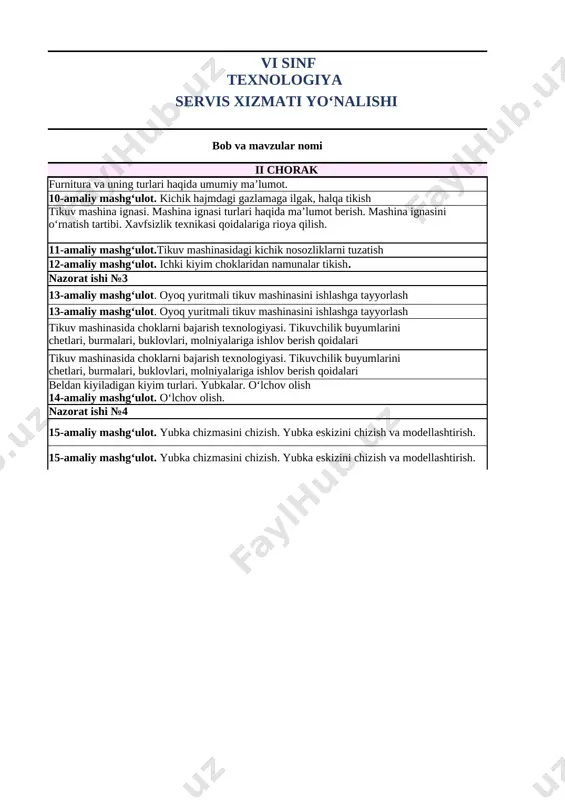 texnologiya 6-sinf servis - Page 2