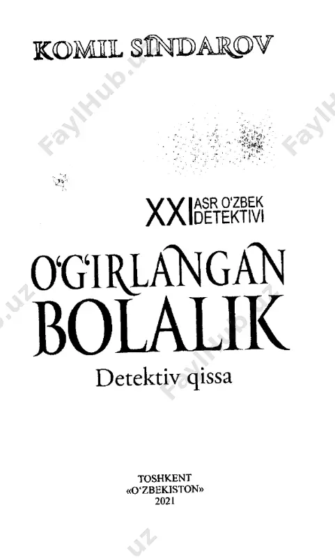 o'g'irlangan bolalik - Page 2