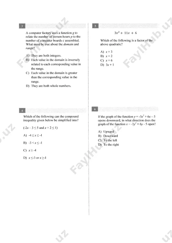 sat - practice test # 21 - Page 2