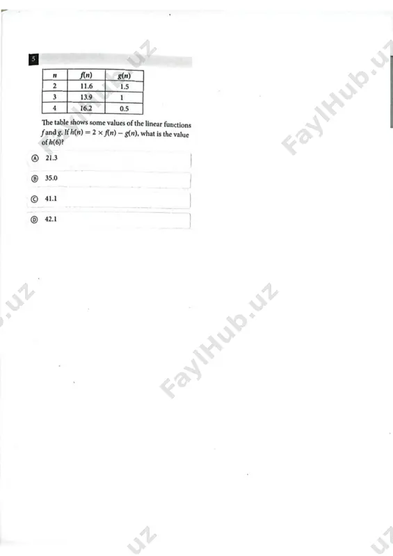 that don’t give you the correct vote count. repeat i f necessary until only one choice is left. day vote count 3 21 4 28 5 35 6 42 7 49 20 30 40 50 speed (miles per hour) the graph shows a car’s and a trucks fuel economy as a function of speed. which of the following is true? (a) the rate of increase in fuel economy of the car is greater than the rate of increase in fuel econ- omy of the truck. (b) the rate of increase in fuel economy of the car is equal to the rate of increase in fuel economy of the truck. paulo is running for class president. he recorded his vote count for each day. data for five days are in the table. which of the following represents paulos vote count, v, as a function of time, t, in days? - - …