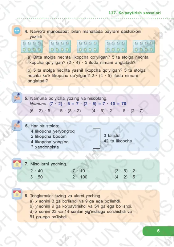 matematika 2-sinf 117-121-darslar - Page 2