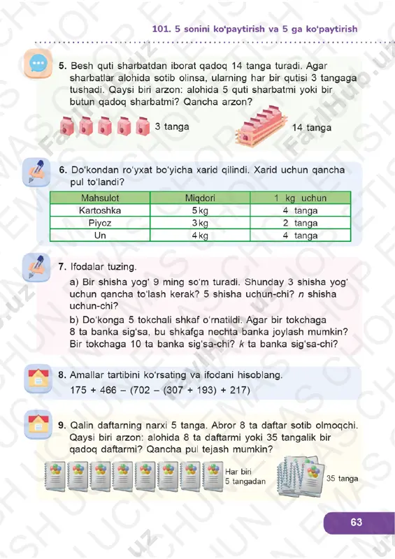 matematika 2-sinf 101-104-darslar - Page 2