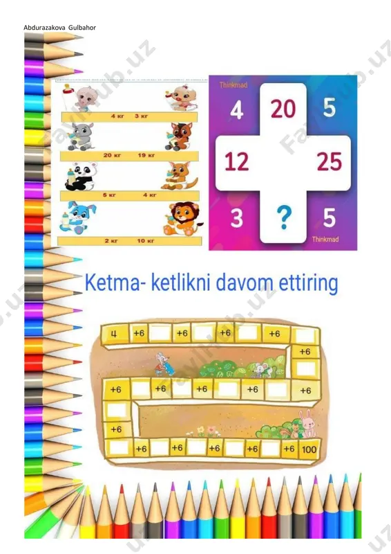 1-2-uchun tatil topshiriqlari - Page 2