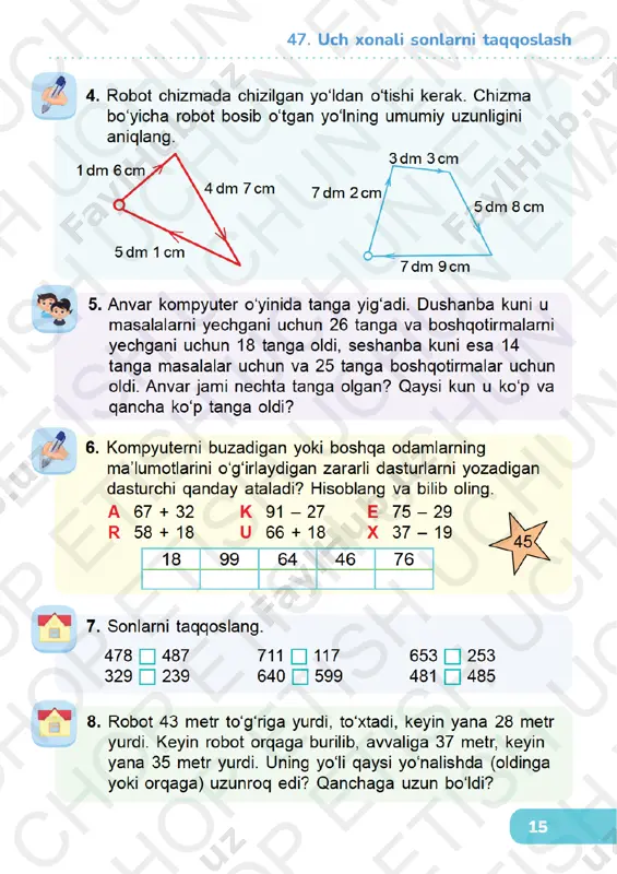 matematika 2-sinf 47-51-darslar - Page 2