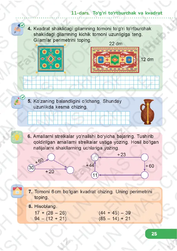 matematika 1-sinf 4-chorak 11-15-darslar - Page 2