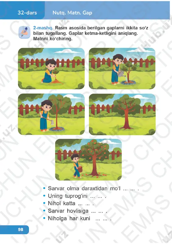 ona tili 1-sinf 32-36 - Page 2