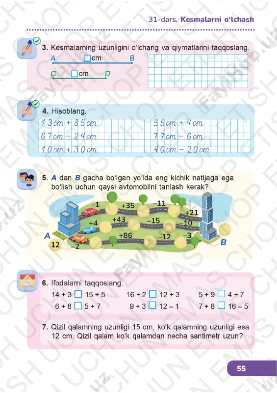 matematika 1-sinf (2) 31-35-darslar - Page 2