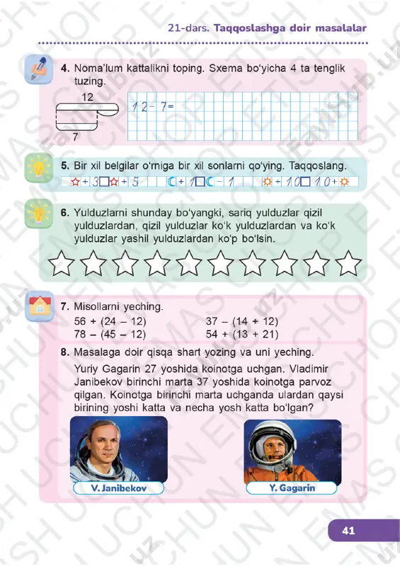 matematika 1-sinf (2) 21-25-darslar - Page 2