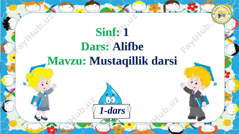 1-sinf alifbe 1-dars mustaqillik darsi - Page 2