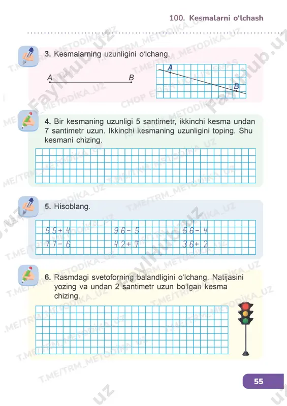 matematika 1 sinf darslik 100-104 - Page 2