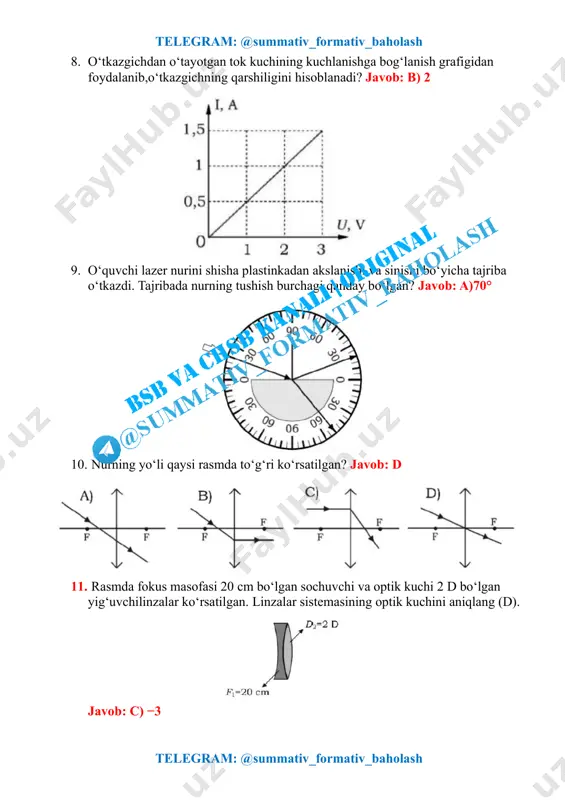 7_sinf_fizika_4_chsb_demo_javoblari_@summativ_formativ_baholash - Page 2