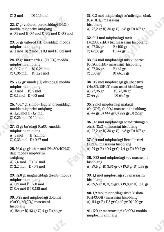 mega kimyo to`liq word - Page 2