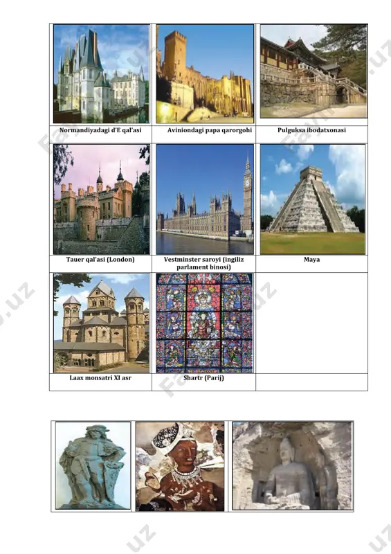 me'moriy inshootlar rasm 7-jahon - Page 2