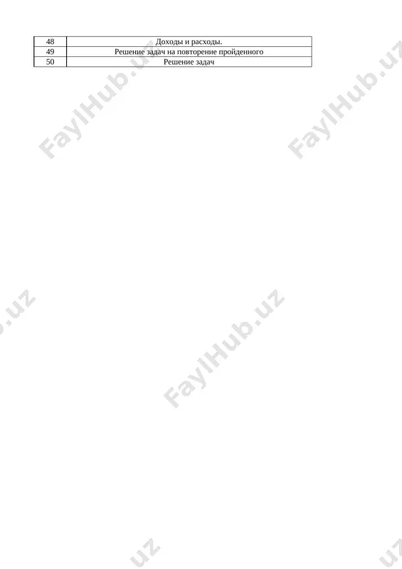 sel do razryadov edinits 872-873-upr 46 vichislenie primernogo znacheniya virajeniya 880-882-upr 47 vedenie domashnego xozyaystva i matematika 886-887-upr 48 doxodi i rasxodi. test 176-sahifa 49 reshenie zadach na povtorenie proydennogo povtorenie 50 reshenie zadach povtorenie