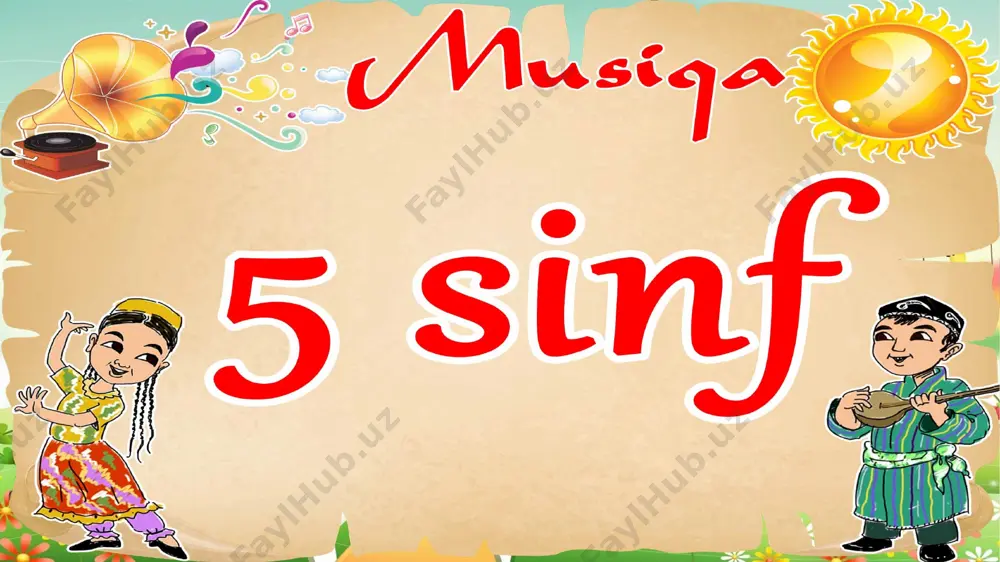 5 sinf musiqa ko'rgazmalar yillik - Page 2