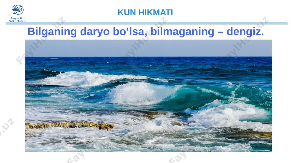 ar ham sotib olishing kerak. bularning hech birini qila olmaysan-ku! – dedi va yana: – “agar inshongni to‘g‘rilab yozib kelsang, bahongni ko‘tarib berishim mumkin”, – deb qo‘shib qo‘ydi. orzuga erishish yo‘li anvar uyiga qaytdi va uzoq-uzoq o‘yladi. dadasiga bo‘lgan voqeani aytib berdi. – o‘g‘lim, – dedi dadasi, bu masalada qaroringni o‘zing berishing kerak. bu sening hayoting bo‘lgani uchun juda muhim! orzuga erishish yo‘li anvar bir hafta o‘ylaganidan keyin inshoni hech o‘zgartirmasdan o‘qituvchisiga qaytarib olib bordi. “siz qo‘ygan bahongizni o‘zgartirmang, men esa orzularimni…” – dedi. o‘sha bola hozir 200 gektarlik fermasining yonidagi 1000 m2 lik uyida yashayapti. bir necha yillar avval yozgan inshosi esa ramkada osilib turibdi. orzuga erishish yo‘li matn yuzasidan topshiriqlar gapni davom ettiring. siz qo‘ygan bahongizni o‘zgartirmang, men esa … a) orzularimni c) maktabimni b) inshomni d) fikrlarimni anvarning qaysarligi uning hayotida qanday rol o‘ynadi? a) o‘qituvchi “0” bahosidan voz kechmadi c) orzulariga yozganidan ortiq erishdi b) anvar …