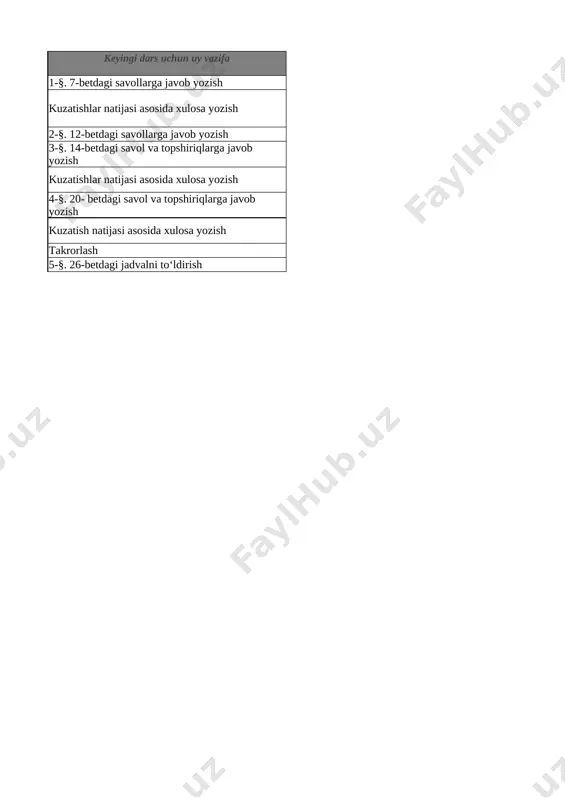 5-sinf biologiya 1-chorak @e_baza_ishreja - Page 2
