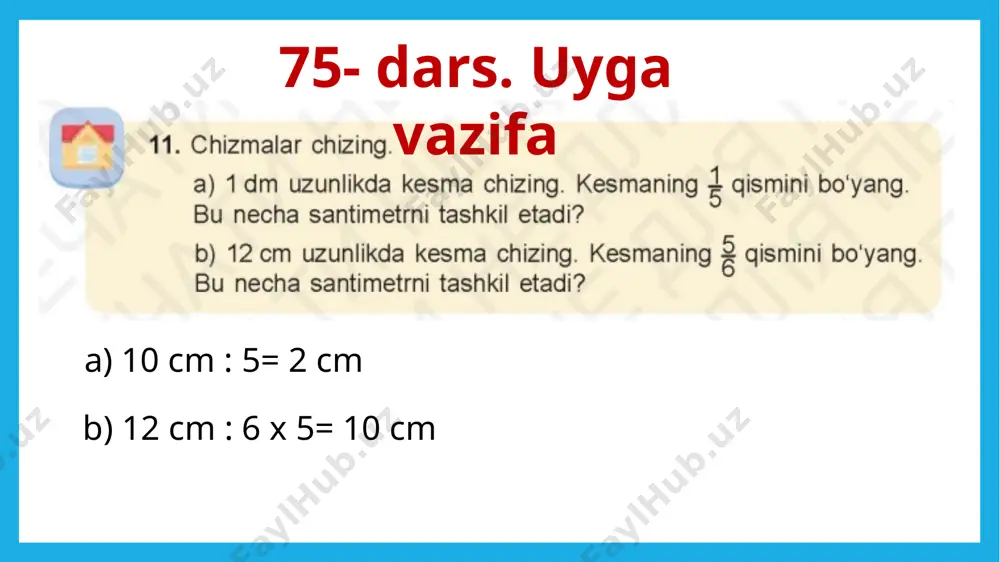 76- darsmatematika 4-sinfsamoriya ulush qismi - Page 2