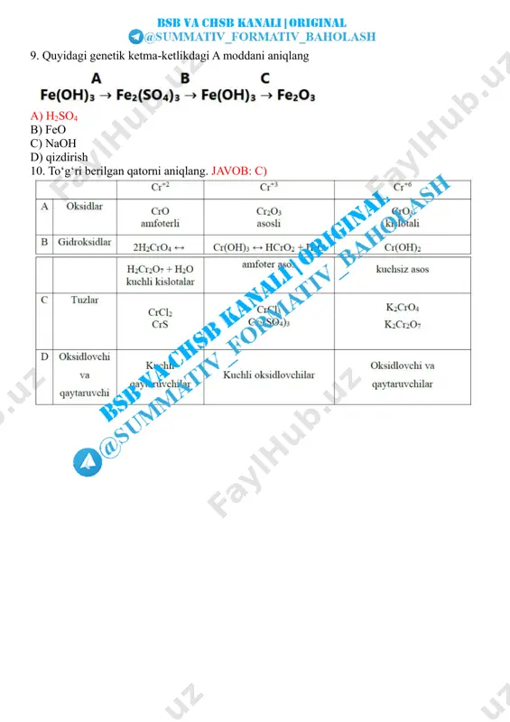 9_sinf_kimyo_4_chsb_1_var_javoblari_@summativ_formativ_baholash - Page 2