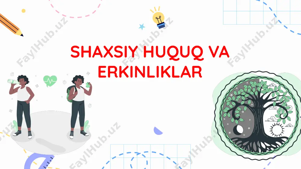 9-sinf. 14. shaxsiy huquq va erkinliklar + - Page 2