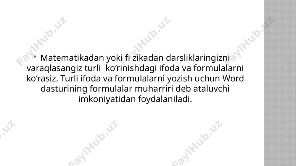 6-sinf informatika 29.wordda formulalar yozish 4+ - Page 2