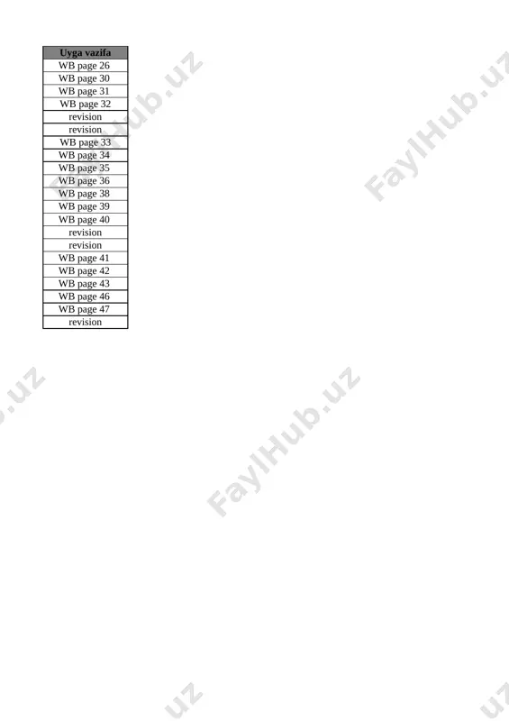 6-sinf ingliz tili 2-chorak @e_baza_ishreja - Page 2