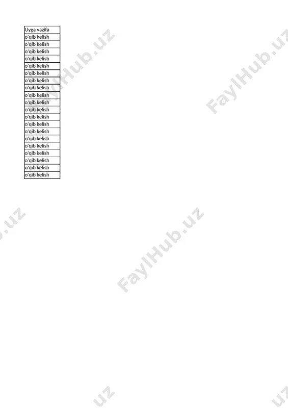 ichi topshiriqlari bilan ishlash o'qib kelish 18 fanlararo aloqa: adabiyot va texnologiya o'qib kelish 19 nazorat ishi va uning tahlil o'qib kelish 52 xatolar ustida ishlash. mustaqil oʻqilgan asarlar muhokamasi o'qib kelish