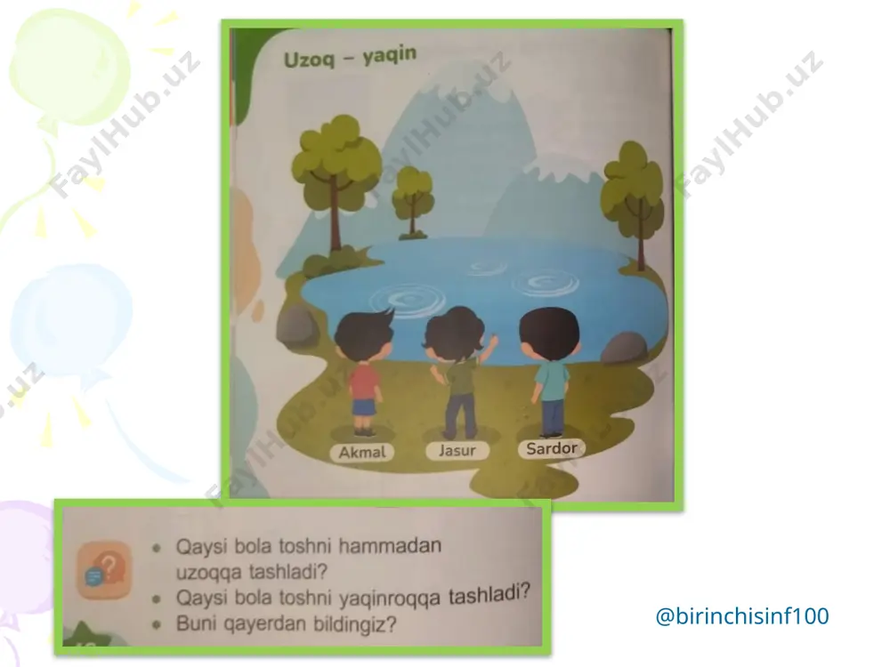 1-sinf informatika 20-dars@birinchisinf100 - Page 2