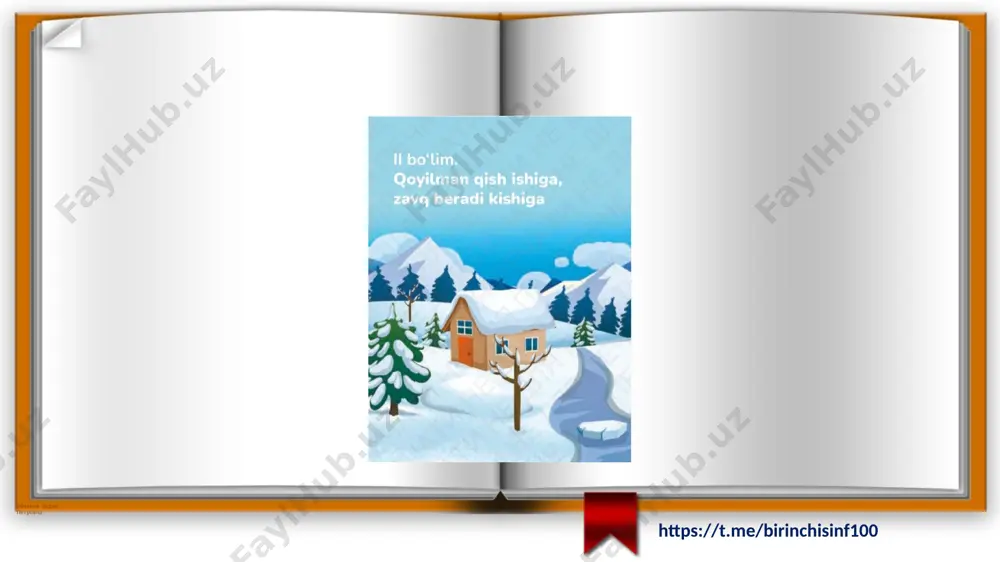 1-sinf o‘qish o'lkamizda qish @birinchisinf100 - Page 2