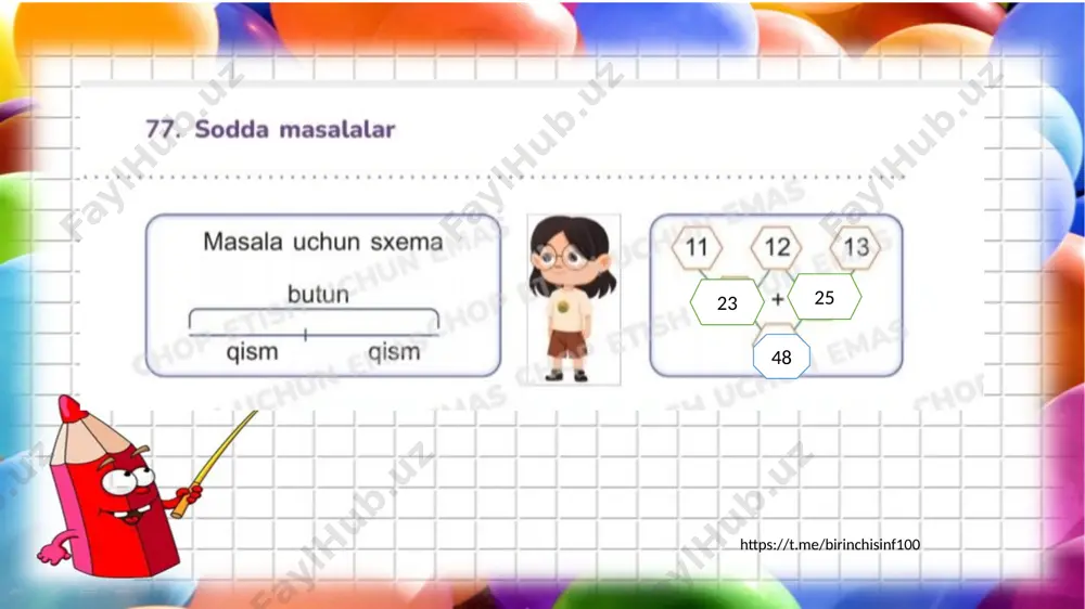 1-sinf matematika 77-dars - Page 2