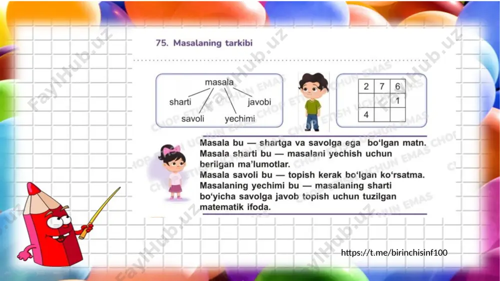 1-sinf matematika 75-dars - Page 2