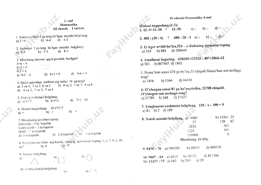 matematika test - Page 2