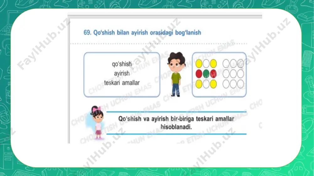 1-sinf matematika 69-dars - Page 2