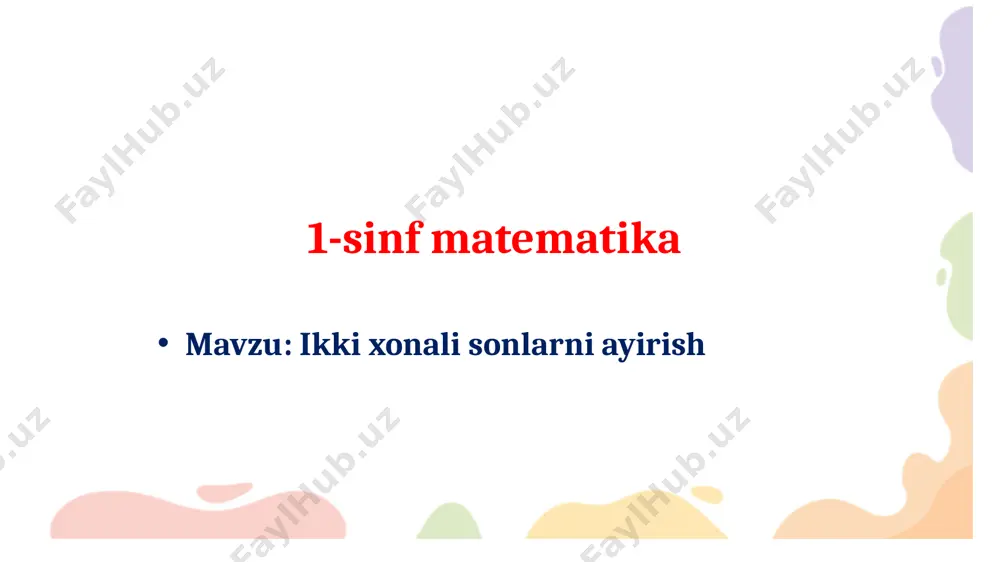 1-sinf matematika 67-dars - Page 2