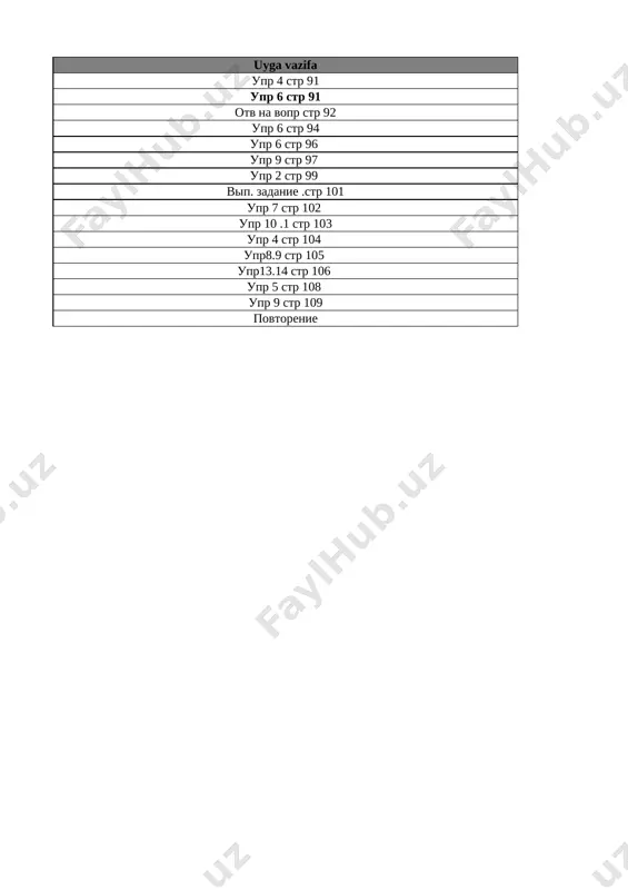 5-sinf rus tili 4-chorak @oqituvchi_ga - Page 2