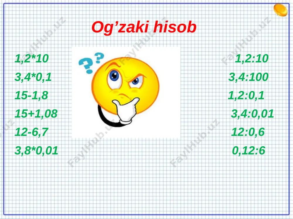 o'nli va oddiy kasrlar - Page 2
