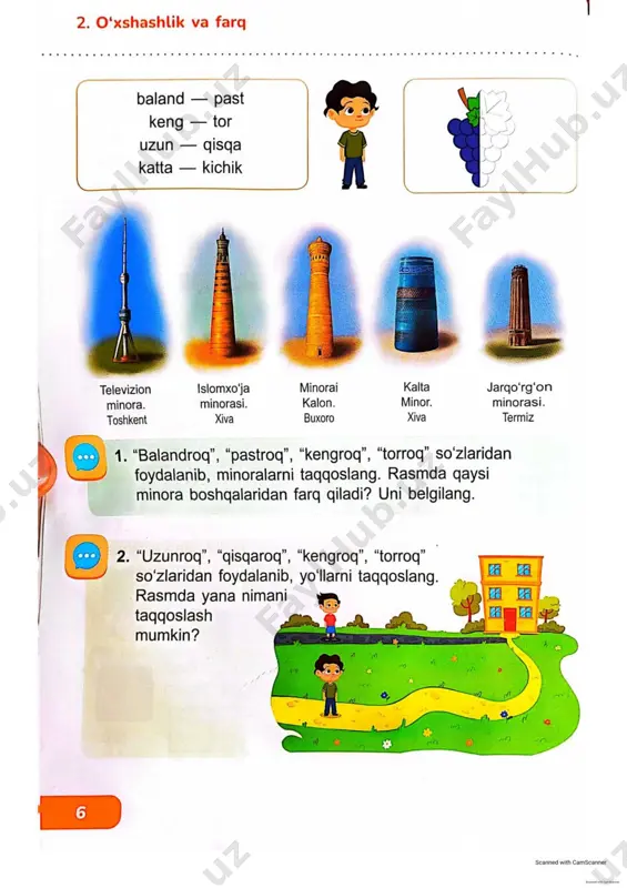 1-sinf matematika 1-qism 2023 - Page 2