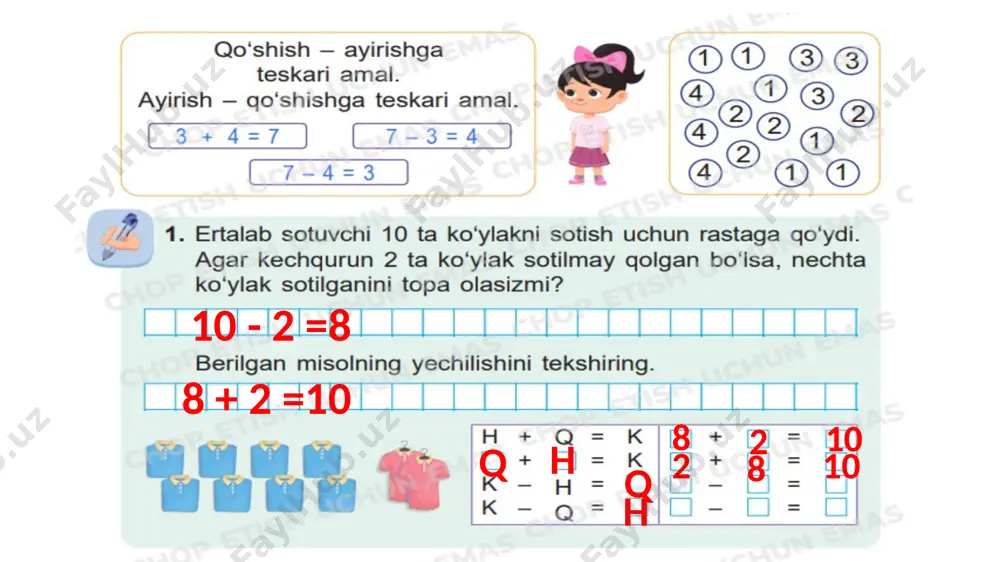 37- dars matematika shahnoza 1-sinf - Page 2
