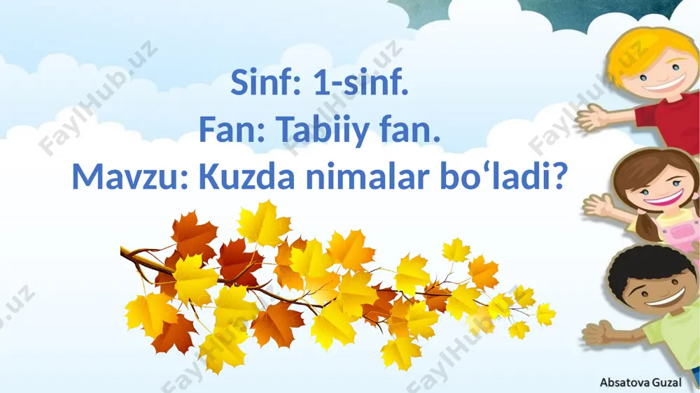 9-dars. kuzda nimalar bo‘ladi. absatova guzal - Page 2