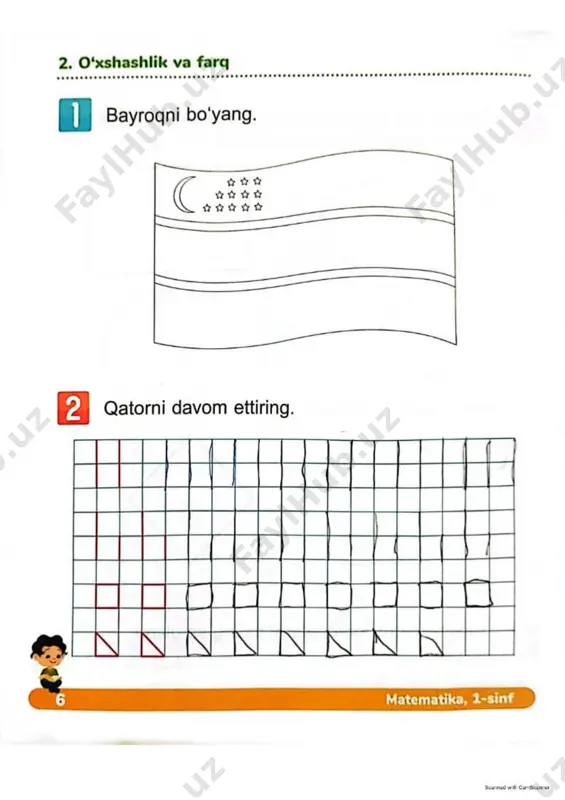 1-sinf matematika mashq daftari 2023 - Page 2