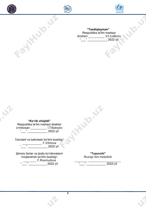 musiqa madaniyati, 3-sinf............................................................ 24 4 1. amaliy fanlar tavsifi amaliy fanlar blok-moduli o‘z ichiga musiqa madaniyati, tasviriy san’at, chizmachilik, texnologiya, jismoniy tarbiya va chaqiriqqa qadar boshlang‘ich tayyorgarlik o‘quv predmetlarini qamrab oladi hamda o‘zaro aloqadorligini ta’minlaydi. o‘quvchilarni ma’naviy dunyosini boyitish, borliqni idrok etishda uning yaxlitligi, takrorlanmasligi va uyg‘unligini anglash, hayotiy tasavvurini amaliy faoliyatida ifodalash orqali tafakkurini o‘stirish, ijodkorlikni rivojlantirish, innovatsion g‘oyalarni yaratish hamda kundalik hayotga tadbiq etishga o‘rgatish amaliy fanlar blok-moduli orqali amalga oshiriladi. shuningdek, o‘quvchilarni ma’naviy, badiiy, ahloqiy madaniyatini rivojlantirib, ijodiy mahorat, badiiy-estetik didini o‘stirishda, kasb-hunarga yo‘naltirish bilan birga, jismonan baquvvat bo‘lib, sog‘lom turmush tarziga amal qilish, vatanparvarlik ruhida tarbiyalash va hayotiy ko‘nikmalarni rivojlantirish amaliy fanlar tarkibida olib boriladi. yuqori texnikaviy-texnologik innovatsiyalar, ma’lumotlar oqimining o‘sib borishi hayotning barcha jabhalarida to‘rtinchi texnologik inqilobni yuzaga keltirmoqda. shaxsning qiziqishlari va jamiyatning talablari o‘zgarmoqda. kundalik hayotni ilmiy-tadqiqot, texnika taraqqiyoti konsepsiyalari bilan ta’limning integrativ yondashuvini steam ta’limi joriy etadi. bunday yondashuvdan maqsad - ta’lim berish …