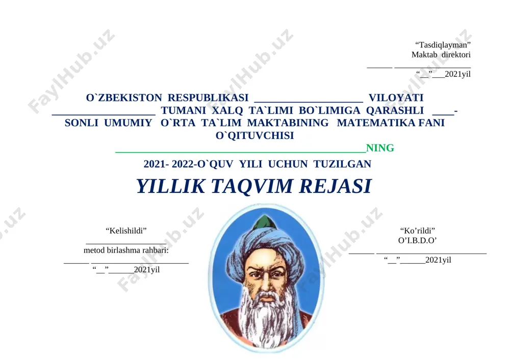 shakllantirish va rivojlantirishni hamda matematik ta’limning amaliy, tatbiqiy yo‘nalishlarini kuchaytirishni nazarda tutadi. mamlakatimizning dunyo hamjamiyatiga integratsiyalashuvi, fan-texnika va texnologiyalarning rivojlanishi yosh avlodning o‘zgaruvchan dunyo mehnat bozorida raqobatbardosh bo‘lishi, fanlarni mukammal egallashini taqozo etadi. bu esa ta’lim tizimiga, jumladan, matematikani o‘rgatishga ilg‘or milliy va xalqaro tajribalar asosida standartlarni joriy etish orqali ta’minlanadi. matematika fanini o‘qitishda masalaning ahamiyati juda katta bo‘lib, bunda o‘quvchilarda matematikaga bo‘lgan qiziqishni orttirish, tayanch va fanga oid kompetensiyalarni shakllantirish uchun ta’lim jarayonida amaliy va nostandart xarakterdagi masalalardan foydalanish maqsadga muvofiq. bunday masalalarni yechish o‘quvchilarda analiz, sintez, analogiya, umumlashtirish, deduksiya va induksiya kabi mantiqiy mushohada yuritish faoliyatini, intuitsiya, egiluvchanlik va moslashuvchanlik kabi fazilatlarni rivojlantirib, o‘quvchilarni olingan natijalar ustida tanqidiy fikrlashga o‘rgatadi. ayrim hollarda amaliy va nostandart xarakterdagi masalalarning yechimi darhol topilmasdan, bir necha bor urinishlar natijasidagina aniqlanilishi mumkinligi, bu maqsadga erishish uchun tirishqoq bo‘lishlikni, ya’ni shaxsning irodalilik kabi juda ahamiyatli sifatlarni tarkib topishiga imkon beradi. eng asosiysi, bunday masalalarni …