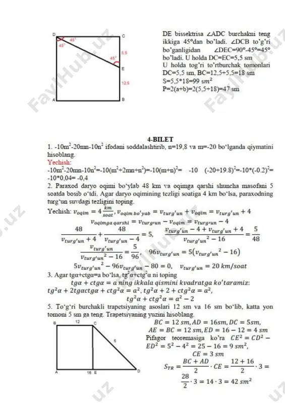 9-sinf matematika javoblar 2021 - Page 2