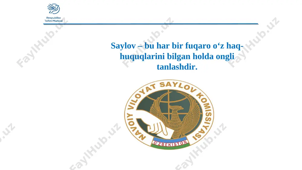 qonun bilan belgilangan ko‘pchilik ovozini (kamida 51% + 1 ta ovoz) olgan nomzod ayni shu saylov okrugi bo‘yicha saylangan hisoblanadi. agar nomzod saylovlarda ishtirok etgan saylovchilar ovozining yarmidan kamini olsa, eng ko‘p ovozlar miqdorini olgan ikki nomzod qatnashadigan ikkinchi bosqich o‘tkaziladi. ikkinchi bosqichda eng ko‘p ovozlar sonini olgan nomzod saylangan hisoblanadi. proporsional (mutanosiblik) saylov tizimi asosiga saylovchilar tomonidan partiya uchun berilgan ovozlar va partiya tomonidan olingan deputat vakolatlarining qonuniyligini guvohlantiruvchi hujjatlar o‘rtasidagi proporsionallik (mutanosiblik) prinsipi qo‘yilgan. bunday tizimda siyosiy partiyalar tomonidan familiyasiga qarab emas, balki ro‘yxatlar bilan ko‘rsatiladi va saylovchilar umumiyligicha u yoki bu partiyaning ro‘yxatiga ovoz beradilar. o‘zbekiston respublikasining saylov tizimini tanlashda mamlakatda shakllangan an’analar va siyosiy tizim rivoji darajasi inobatga olingan. aksariyat huquqshunos olimlar va siyosatshunoslar mamlakatimizda majoritar tizimdan foydalanish ko‘proq maqsadga muvofiqdir, negaki u qo‘llashda ancha oddiy va barqaror siyosiy tartibot sharoitida, ayniqsa, samaralidir, degan xulosaga kelishdi. ovoz berish chetdan qandaydir nazorat bo‘lmasligi va begona kishilar ishtirokisiz …