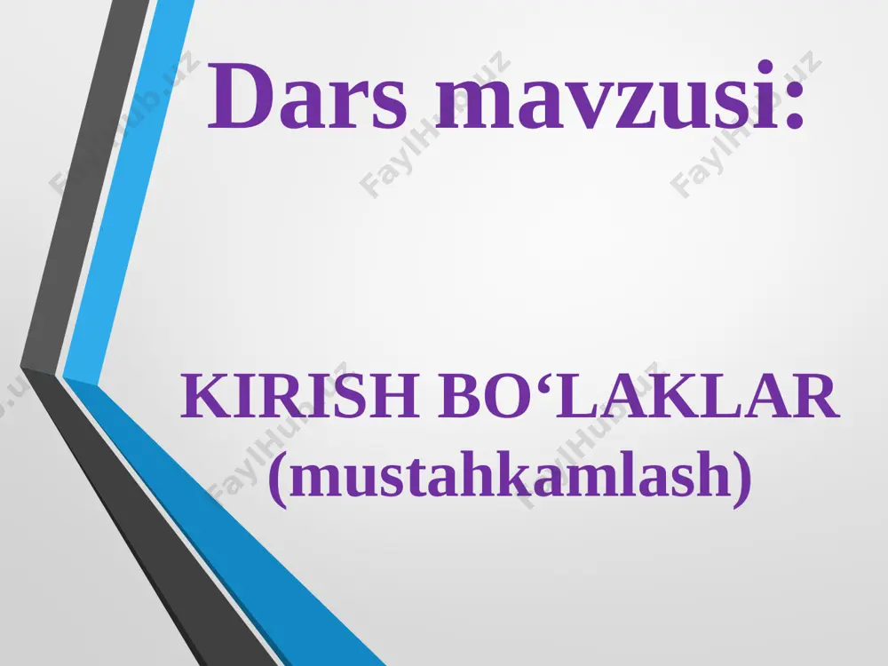 iga chizing. xalqimizda «kuch – bilimda!» degan gap bor. albatta, to‘g‘ri. bilimsiz odam hech narsaga erisholmaydi, aksincha, hayotda yutqazadi. ayniqsa, hech narsa o‘qimaydigan, johil kimsalar faqat bugunini o‘ylab, hayotdan orqada qoladi. shu bois bilim olishga astoydil kirishmoq darkor! orzularga erishishning yagona yo‘li – shu. lug‘at aytishlaricha – kak govoryat shubhasiz – bez somneniya yaxshiyamki – xorosho chto afsus – jal to‘g‘risi – po pravde attang – k sojaleniyu nihoyat – nakonets baxtga qarshi – nazlo aslida – na samom dele vaholanki – xotya darhaqiqat – vpravdu uning ta’kidlashicha – po ego (eyo) mneniyu ushbu boshqotirmaga berkitilgan kirish so‘zlarni toping va ular ishtirokida gaplar tuzing. o o o a y t i sh l a r o o o f o o o o o o i t o a s l i d a o o ch o‘ o sh u b h a s i z a g‘ r …